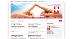 Desktop Screenshot of caritas-ibbenbueren.de